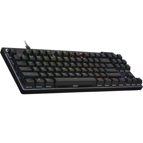 Клавіатура Logitech G PRO X TKL Rapid Linear USB UA Black (920-013233) Клавіатура Logitech G PRO X TKL Rapid Linear USB UA Black (920-013233)