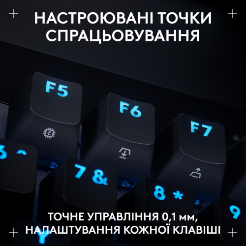 Клавіатура Logitech G PRO X TKL Rapid Linear USB UA Black (920-013233) Клавіатура Logitech G PRO X TKL Rapid Linear USB UA Black (920-013233)