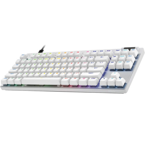 Клавіатура Logitech G PRO X TKL Rapid Linear USB UA White (920-013242) Клавіатура Logitech G PRO X TKL Rapid Linear USB UA White (920-013242)
