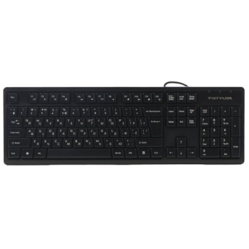 Клавіатура A4Tech FKS12 USB UA Black (4711421003155)