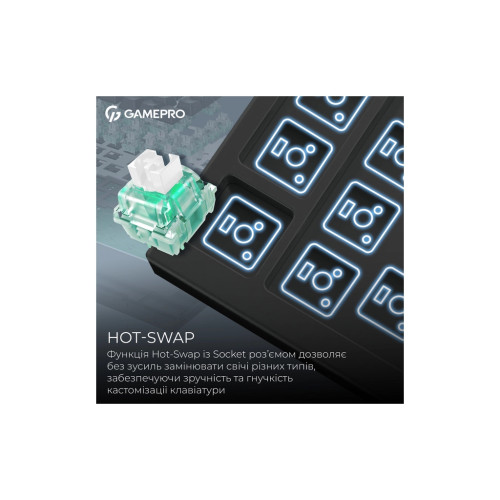 Клавіатура GamePro Asgard Valhalla Max MK160B MAX USB UA Black (MK160B MAX) Клавіатура GamePro Asgard Valhalla Max MK160B MAX USB UA Black (MK160B MAX)