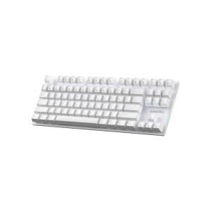 Клавіатура GamePro Genesis Joker MK124W Outemu Red Switch USB UA White (MK124W)