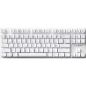 Клавіатура GamePro Genesis Joker MK124W Outemu Red Switch USB UA White (MK124W)