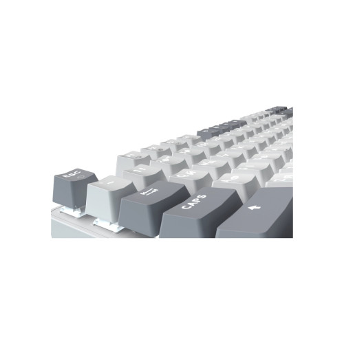 Клавіатура GamePro Genesis Metallic MK110W Outemu Red Switch USB UA White (MK110W)