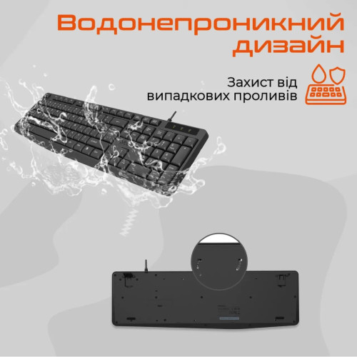 Клавіатура Meetion K200 USB UA Black (MT-K200-A-RUA) Клавіатура Meetion K200 USB UA Black (MT-K200-A-RUA)