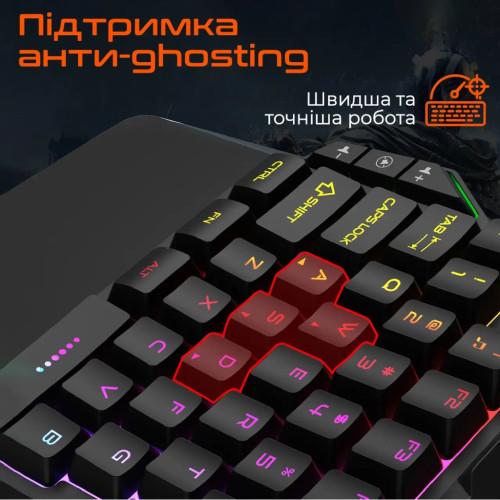 Клавіатура Meetion KB015 USB Black/Orange (MT-KB015-A) Клавіатура Meetion KB015 USB Black/Orange (MT-KB015-A)