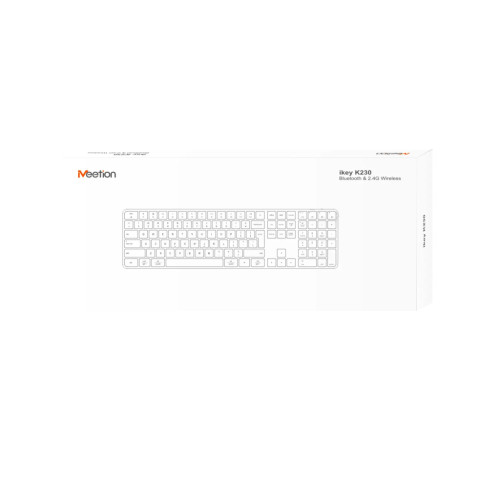Клавіатура Meetion K230 Bluetooth/Wireless Black (MT-K230MW-A-RUA) Клавіатура Meetion K230 Bluetooth/Wireless Black (MT-K230MW-A-RUA)
