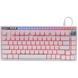 Клавіатура A4Tech Bloody AT75 USB RGB UA White (4711421002776)