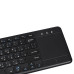 Клавіатура 2E KT100 Touch Wireless UA Black (2E-KT100WB_UA)