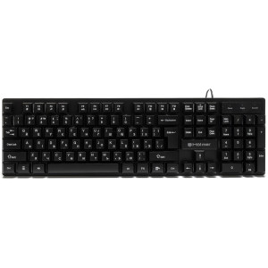 Клавіатура Hölmer K-01GS RGB Backlight USB UA Black (K-01GS)