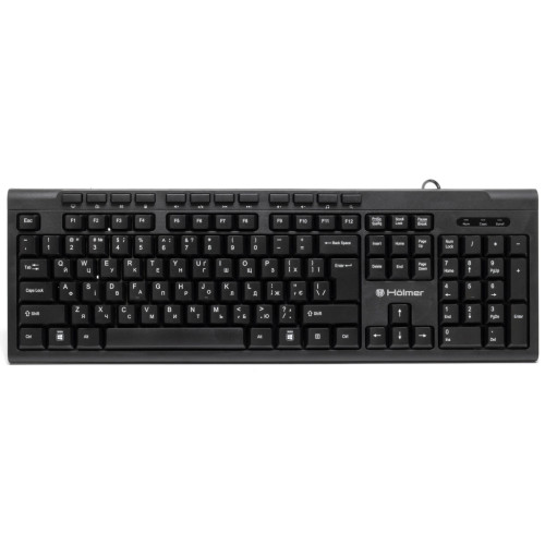 Клавіатура Hölmer K-01OF USB UA Black (K-01OF)