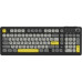 Клавіатура Ajazz AF98 Plus Wireless/Bluetooth/USB UA Black/Grey/Yellow (AF98-PLUS-BGY)