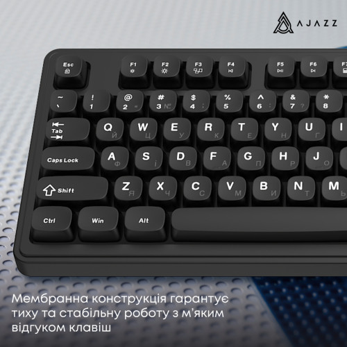 Клавіатура Ajazz AF98 USB UA Black (AF98-B)