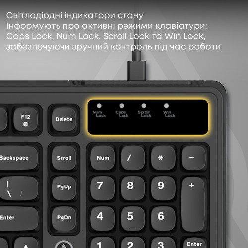 Клавіатура Ajazz AF98 USB UA Black (AF98-B)