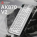 Клавіатура Ajazz AK870 V2 Maillard Switch Wireless/Bluetooth/USB UA White (AK870-V2-S-W)