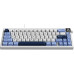 Клавіатура Ajazz AK650 Sea Salt Switch USB UA White/Blue (AK650-SS-BWB) Клавіатура Ajazz AK650 Sea Salt Switch USB UA White/Blue (AK650-SS-BWB)