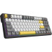Клавіатура Ajazz AK870 V2 Flying Fish Switch USB UA Black/Grey/Yellow (AK870-V2-FF-BGY)