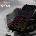 Клавіатура Ajazz NK68 Red Switch USB UA Black (NK68-R-S-B)