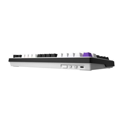 Клавіатура Hator Hellyberry HK75 Mechanical Linear RGB Wireless/Bluetooth/USB UA White/Violet (HK75_wireless) Клавіатура Hator Hellyberry HK75 Mechanical Linear RGB Wireless/Bluetooth/USB UA White/Violet (HK75_wireless)