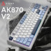 Клавіатура Ajazz AK870 V2 Flying Fish Switch USB UA White/Blue (AK870-V2-FF-BWB) Клавіатура Ajazz AK870 V2 Flying Fish Switch USB UA White/Blue (AK870-V2-FF-BWB)