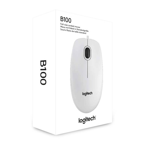 Мишка Logitech B100 (910-003360)