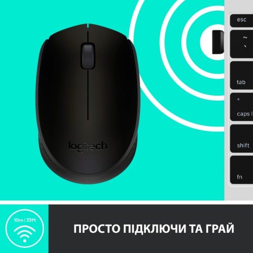 Мишка Logitech M171 Black (910-004424)