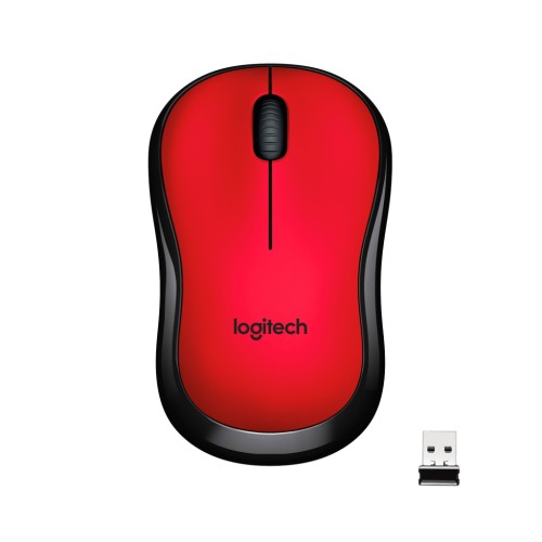 Мишка Logitech M220 Silent Red (910-004880)