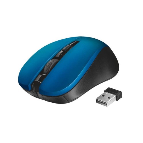 Мишка Trust Mydo Silent wireless mouse blue (21870)