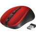 Мишка Trust Mydo Silent wireless mouse red (21871)