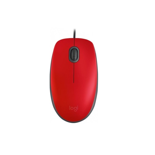 Мишка Logitech M110 Silent Red (910-005489)