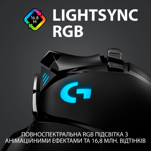 Мишка Logitech G502 Lightspeed Black (910-005567)