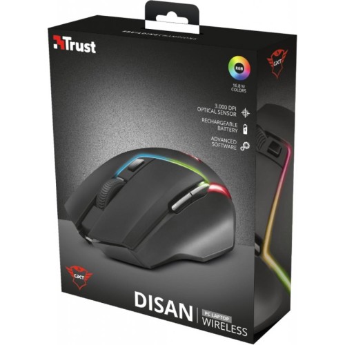 Мишка Trust GXT 161 Disan Wireless Gaming (22210)