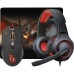 Мишка Defender Devourer MHP-006 kit mouse+mouse pad+headset (52006)