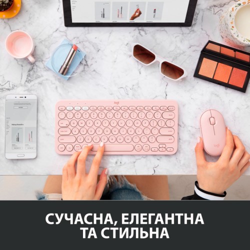 Мишка Logitech M350 Wireless Rose (910-005717)