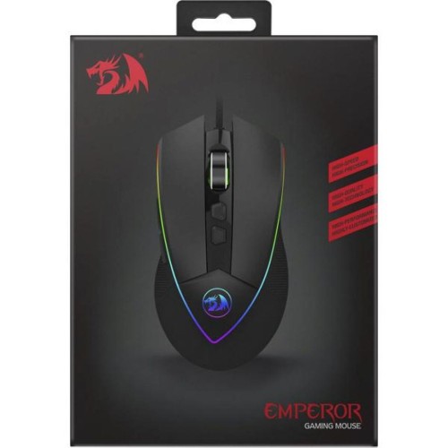 Мишка Redragon Emperor RGB IR USB Black (78323)