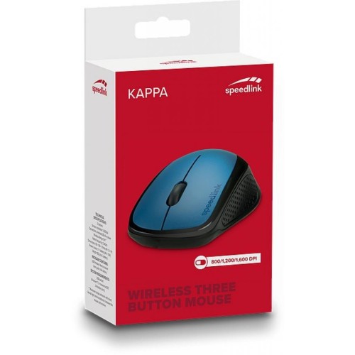 Мишка Speedlink Kappa Wireless Blue (SL-630011-BE)