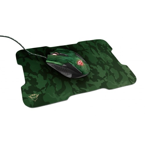 Мишка Trust GXT 781 Rixa Camo Mouse & Pad USB Camouflage (23611)