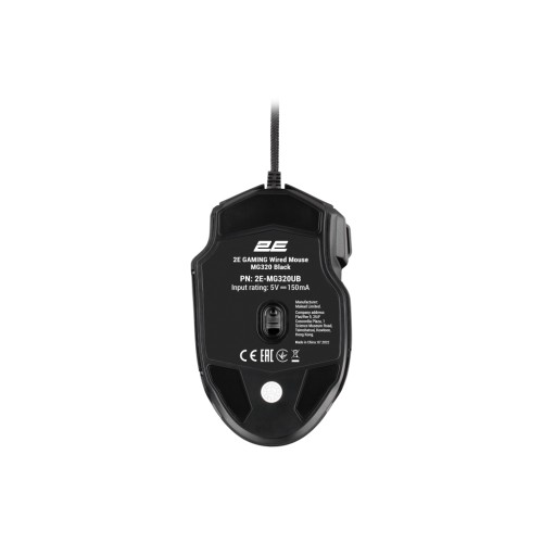 Мишка 2E MG320 RGB USB Black (2E-MG320UB)