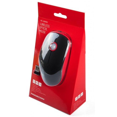 Мишка Modecom MC-WRM113 Wireless Black-Red (M-MC-WRM113-150)