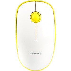 Мишка Modecom MC-WM112 Wireless Yellow-White (M-MC-WM112-290)