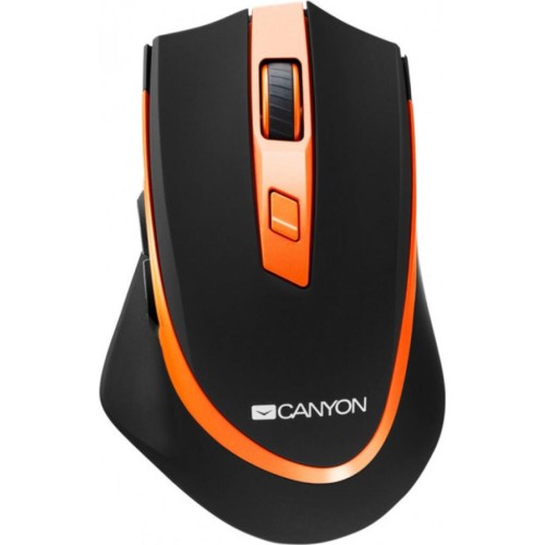 Мишка Canyon CNS-CMSW13BO Wireless Black-Orange (CNS-CMSW13BO)