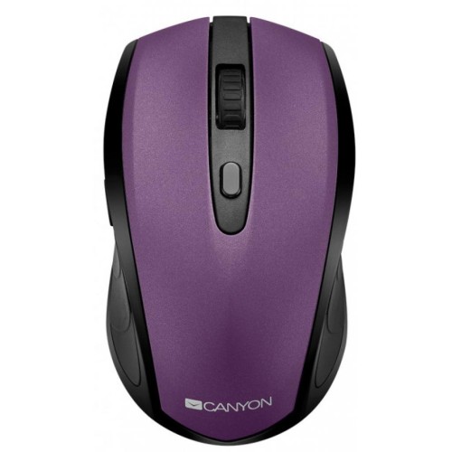 Мишка Canyon CNS-CMSW08V Wireless Black/Purple (CNS-CMSW08V)