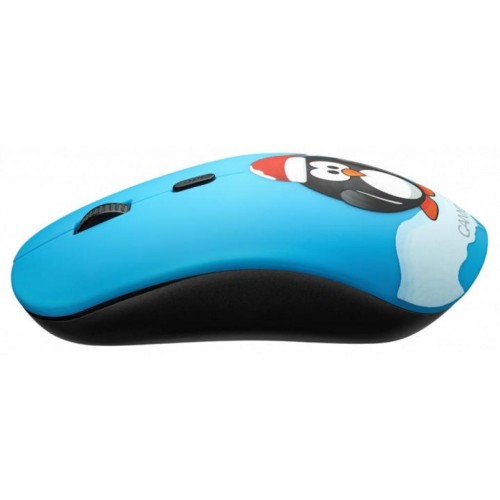 Мишка Canyon CND-CMSW400PG Wireless Black-Blue (CND-CMSW400PG)