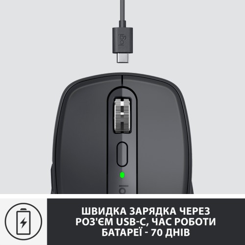 Мишка Logitech MX Anywhere 3 Graphite (910-005988)