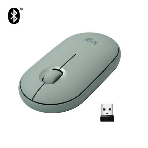 Мишка Logitech M350 Wireless Eucalyptus (910-005720)