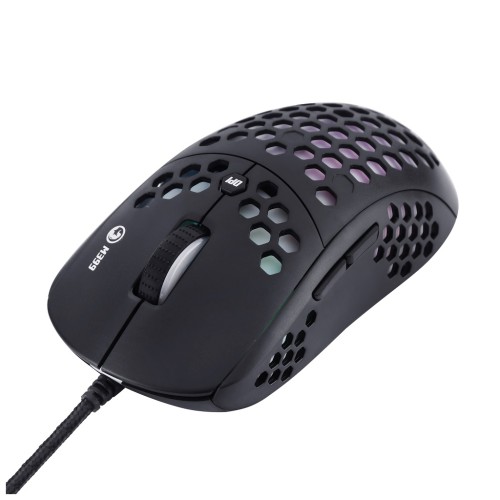 Мишка Marvo M399 RGB-LED USB Black (M399)