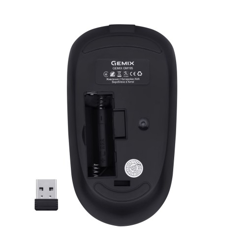 Мишка Gemix GM195 Wireless Black (GM195Bk)