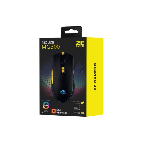 Мишка 2E Gaming MG300 RGB USB Black (2E-MG300UB)