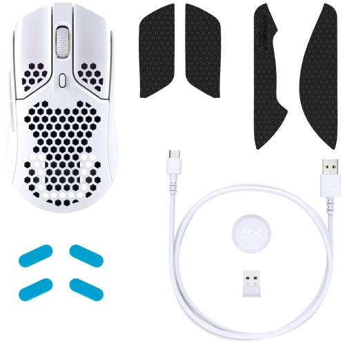 Мишка HyperX Pulsefire Haste Wireless White (4P5D8AA)