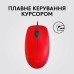 Мишка Logitech M110 Silent USB Red (910-006759)